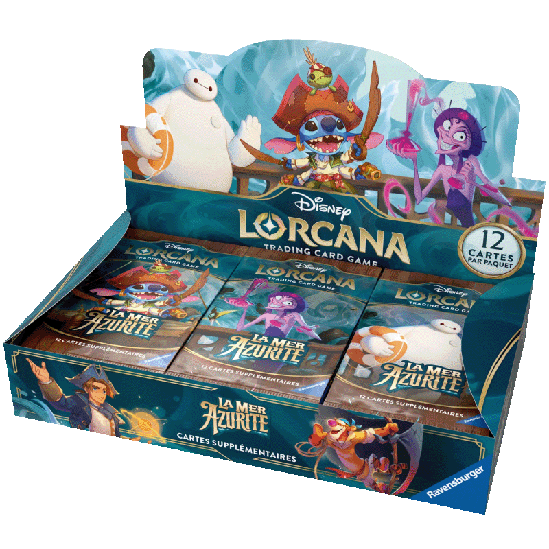 Set 6: Lorcana Azurite Sea Booster Box